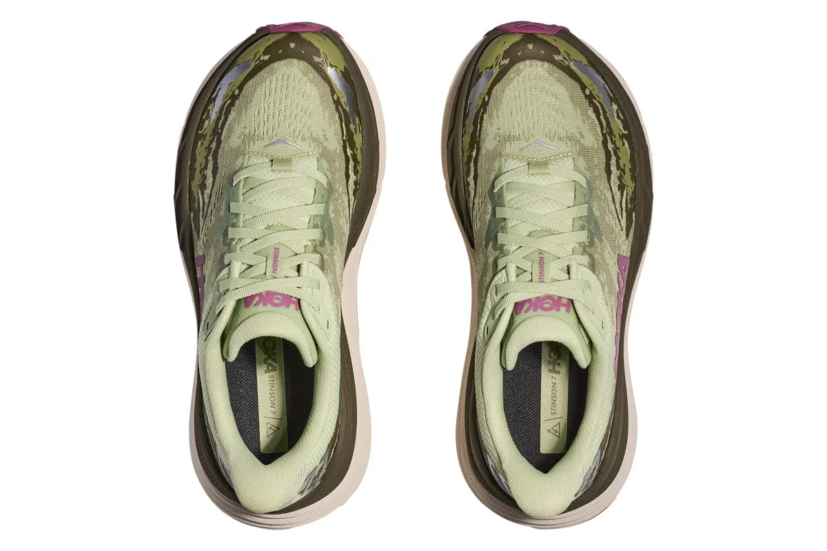 Hoka Stinson ATR 7 B Seed Green/Beetroot Womens