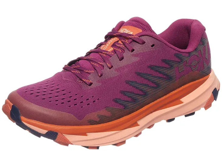 Hoka Womens Torrent 3 (B) Running Shoe - Fushia/Camellia