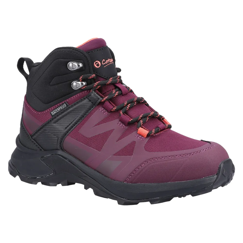 Horton Hiking Boots Burgundy