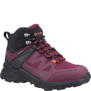 Horton Hiking Boots Burgundy