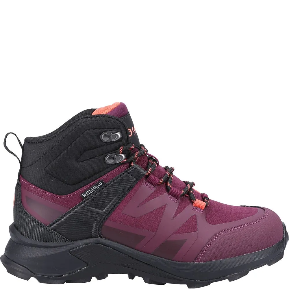 Horton Hiking Boots Burgundy