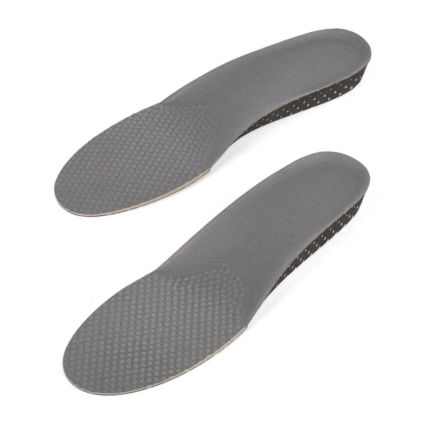 IK304 - Men Mid Sole Arch Support Massaging Height Increase Insoles - 2 CM | 0.8 INCH Taller