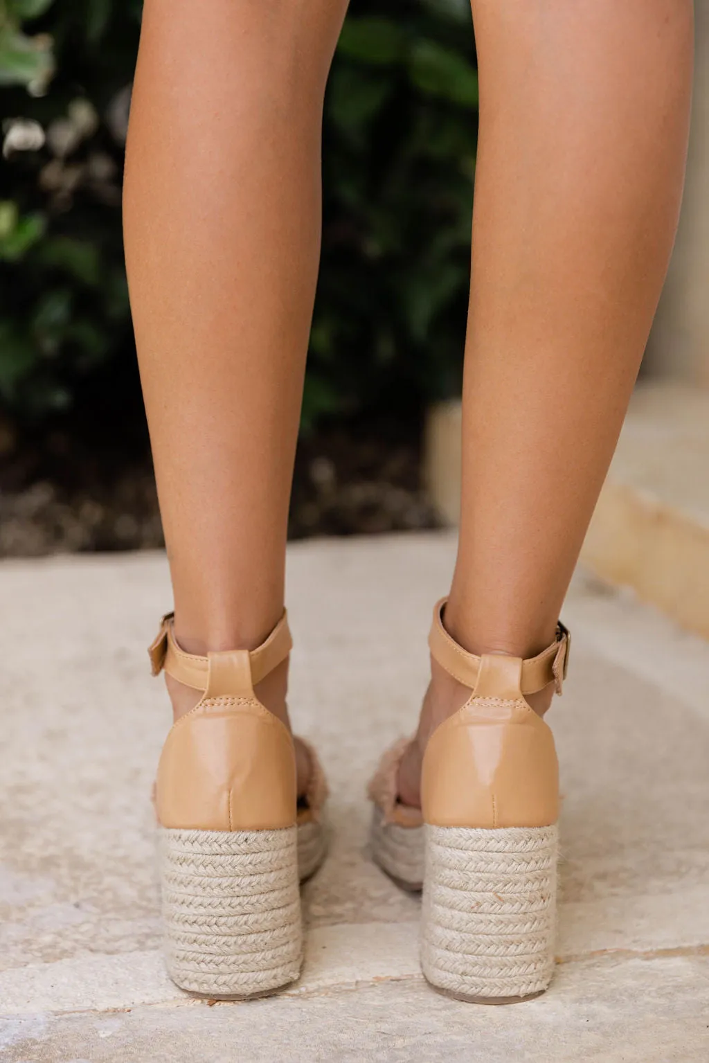 Isla Tan Espadrille Heels FINAL SALE