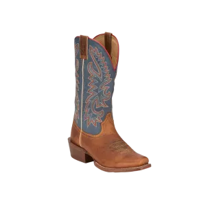 Justin Men's Show Off Royal Blue Goat Boot