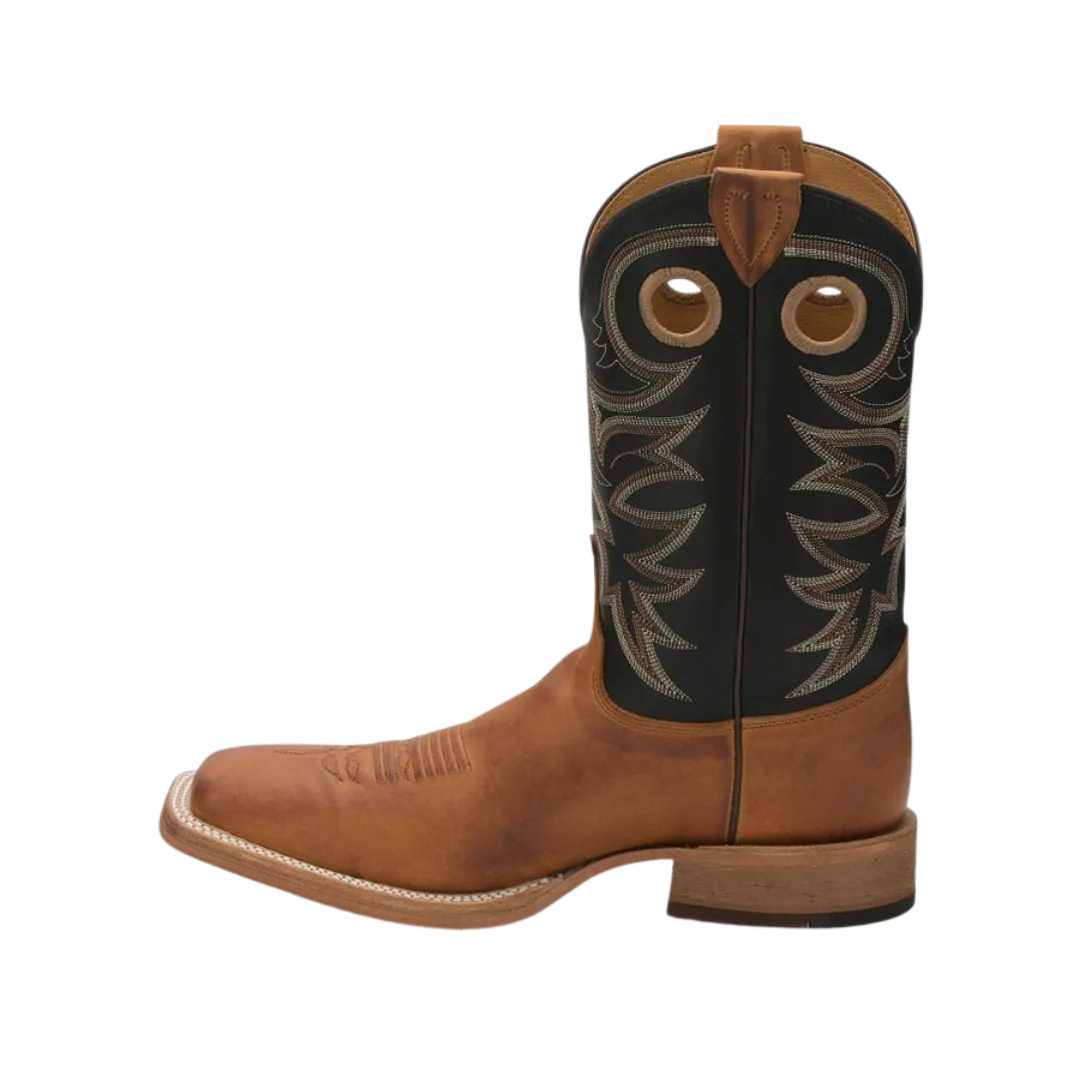 Justin Men's Tobacco Cowhide Bent Rail Boots