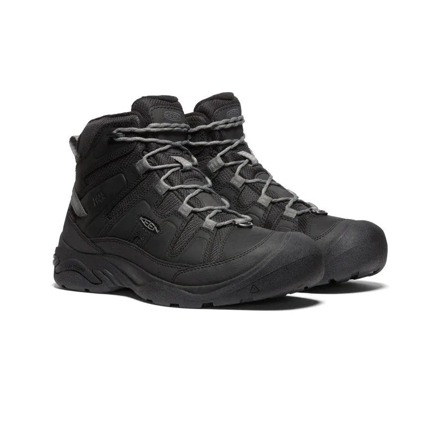 Keen Men's Circadia Polar Mid Black/Steel Grey