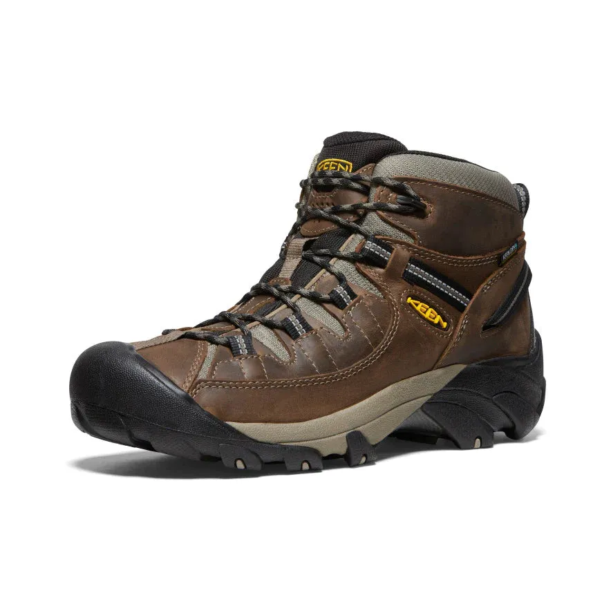 Keen Men's Targhee II Mid Wp Shitake/Brindle