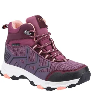 Kids Coaley Lace Recycled Hiking Boots Purple