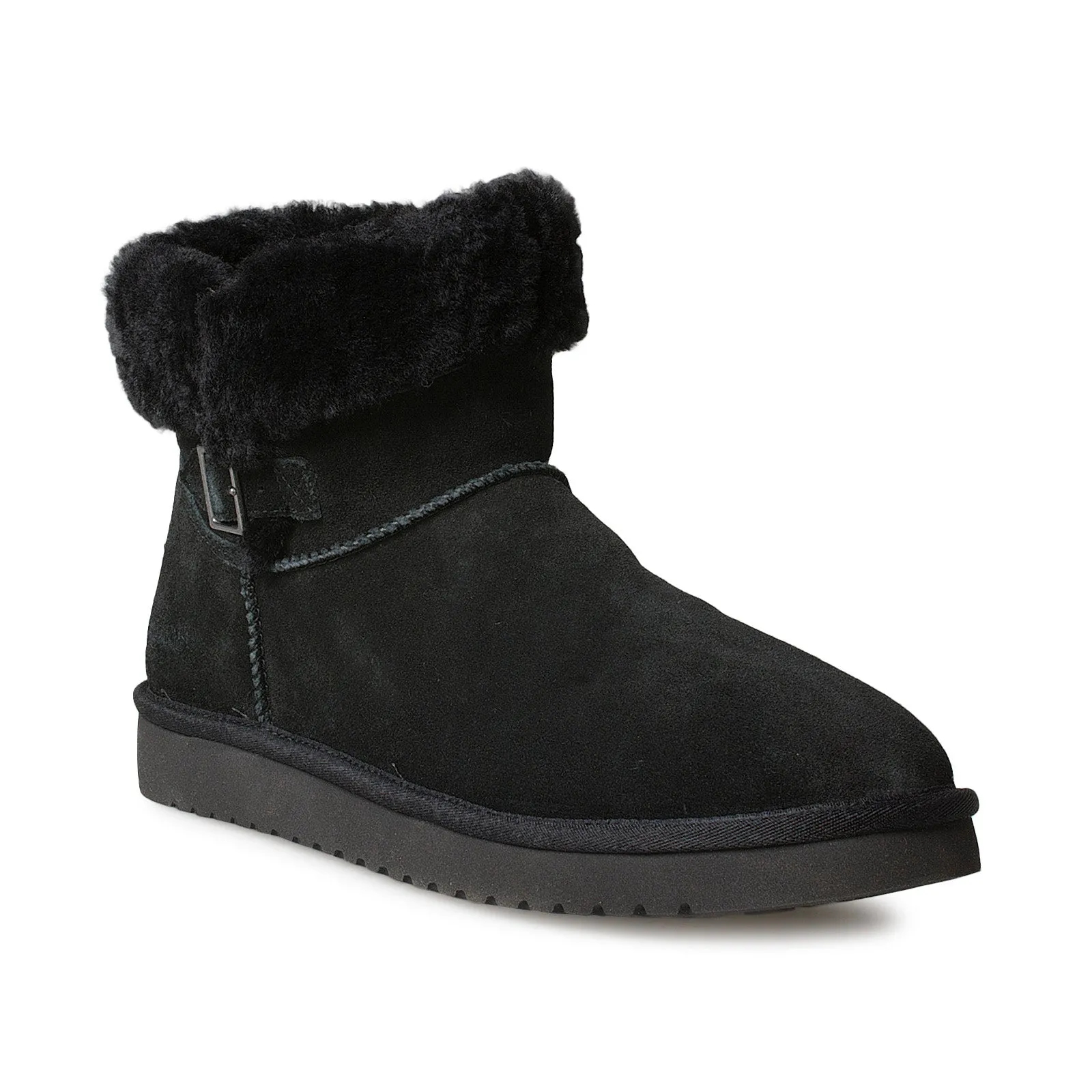 Koolaburra Sulana Mini Black Boots - Women's