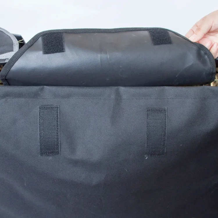 Large Capacity Horse Feeding Bag(Black   gray)