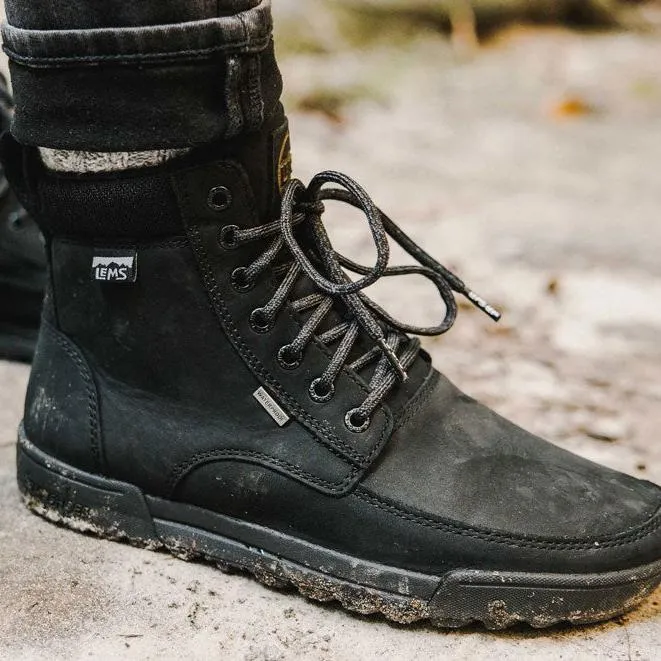 Lems - Waterproof Boulder Boot Summit - Coal (Unisex)