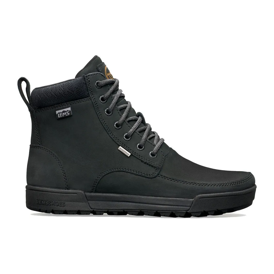 Lems - Waterproof Boulder Boot Summit - Coal (Unisex)