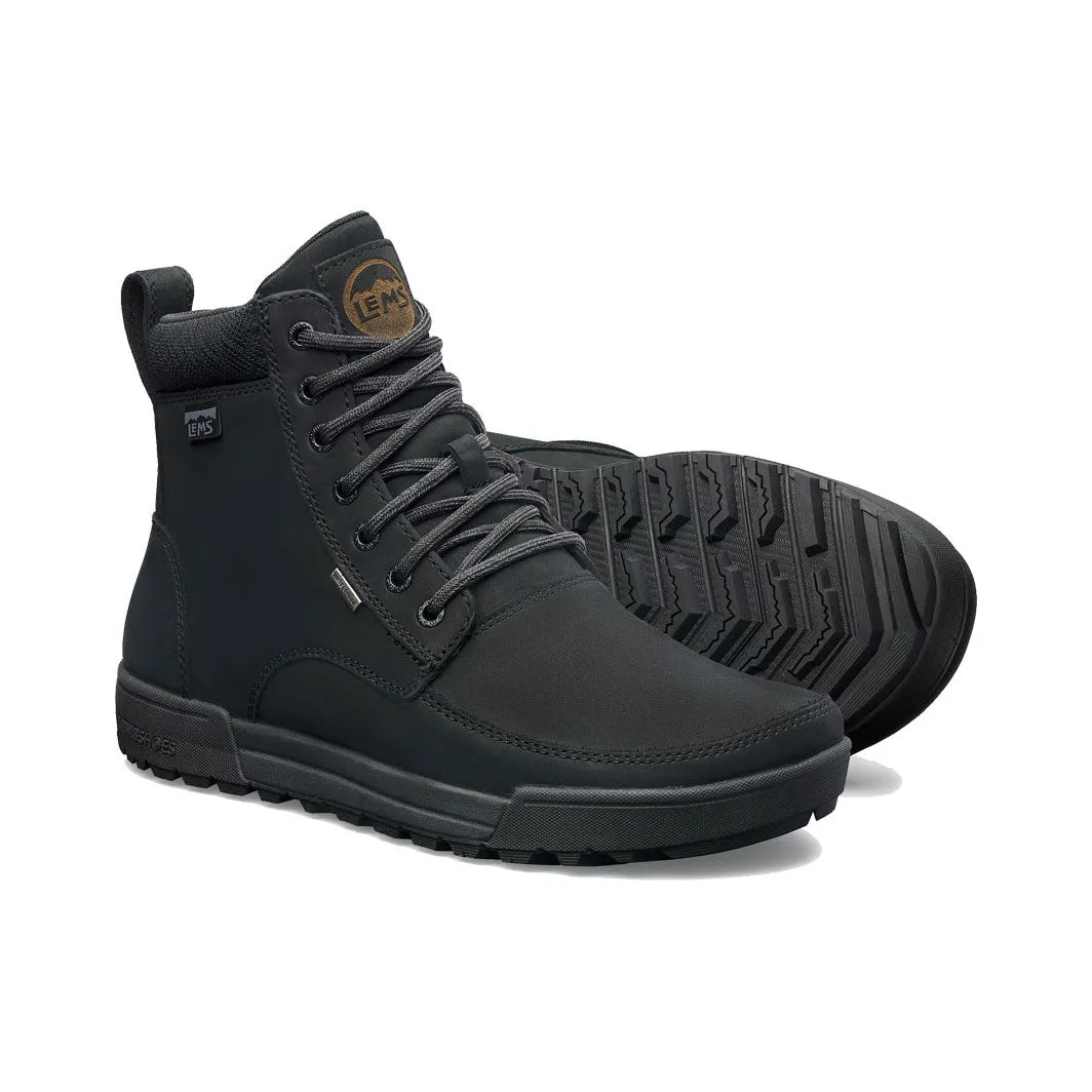 Lems - Waterproof Boulder Boot Summit - Coal (Unisex)