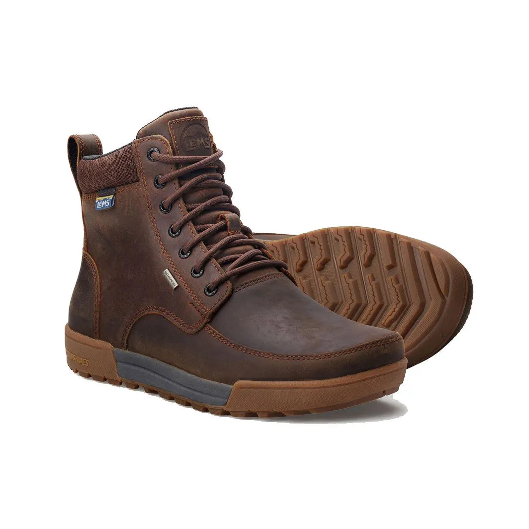 Lems - Waterproof Boulder Boot Summit - Rugged Bark (Unisex)