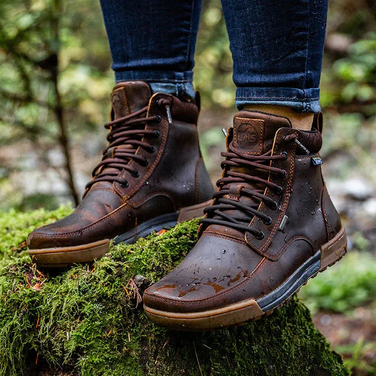 Lems - Waterproof Boulder Boot Summit - Rugged Bark (Unisex)