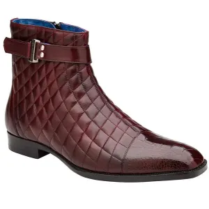 Libero Quilted Leather Ostrich Boot by Belvedere