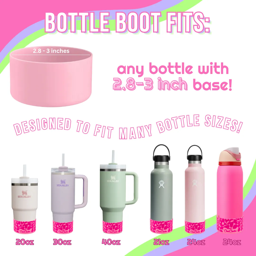 Light Pink Bottle Boot