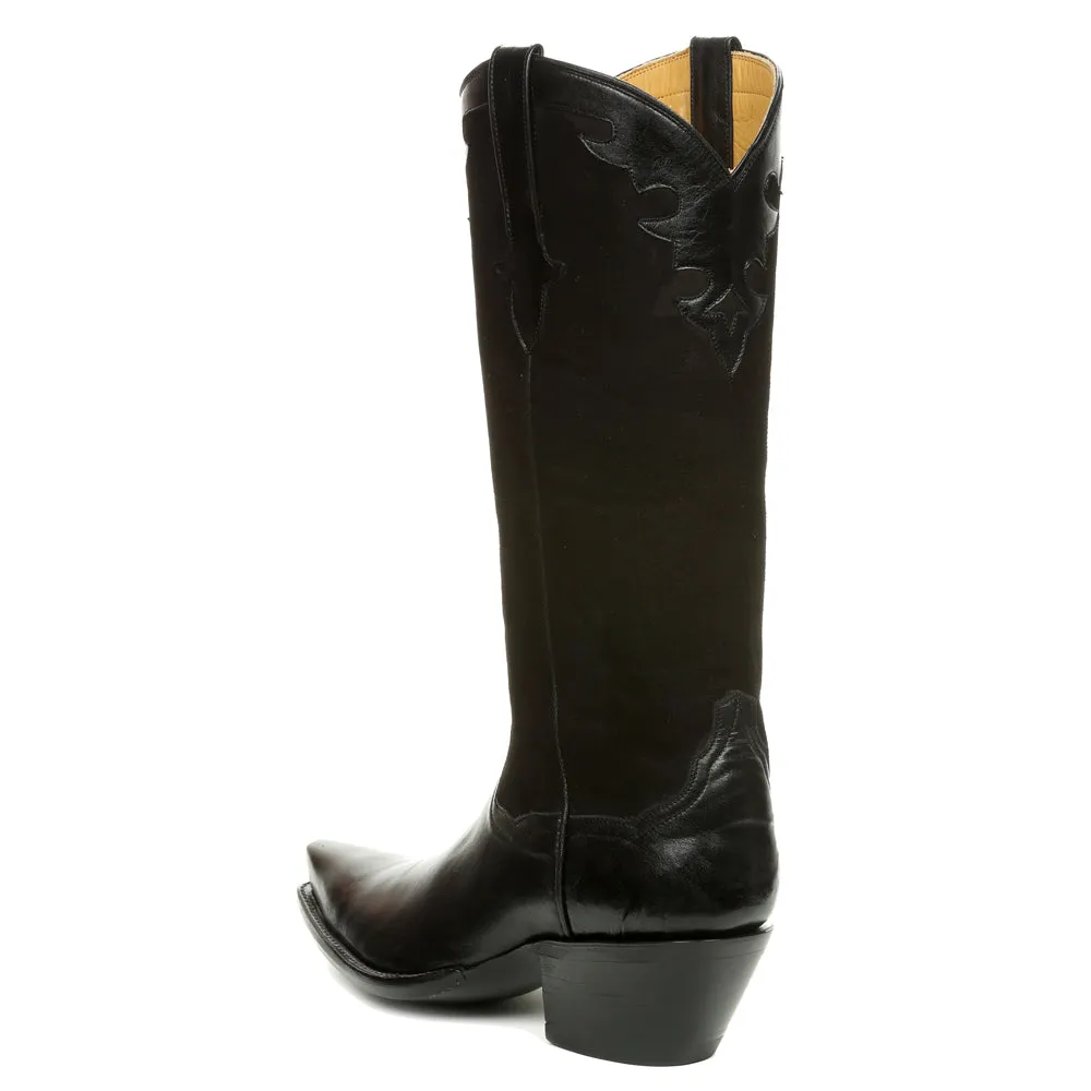 Little Black/Brown Boot 14"