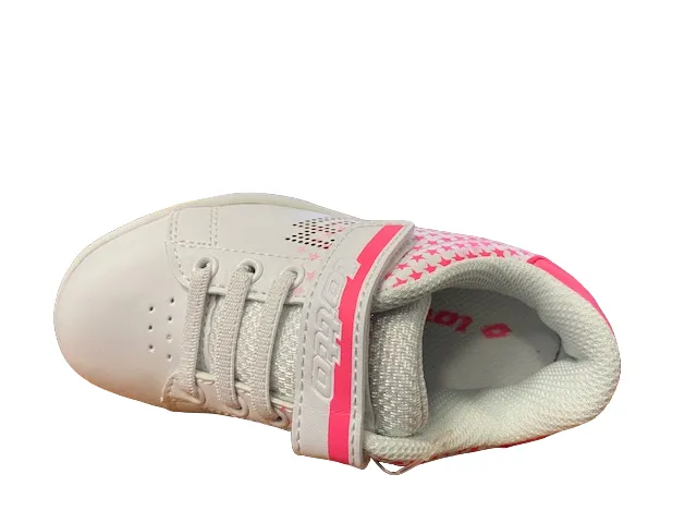 Lotto scarpa sneakers da bambina 1973 V Star T4187 bianco