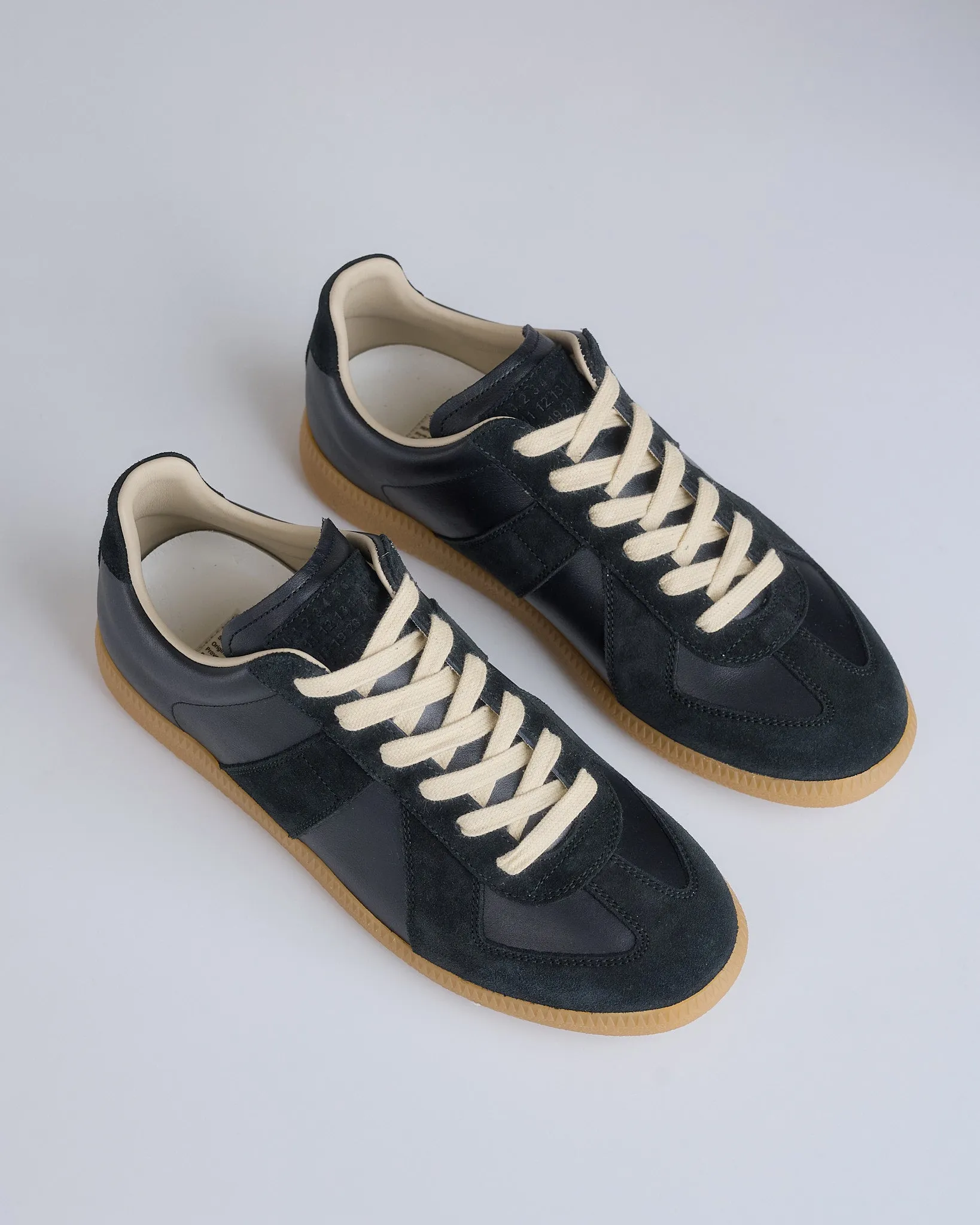 Maison Margiela Replica Leather Sneaker Black