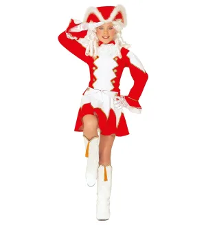 Majorette Costume Red Child's