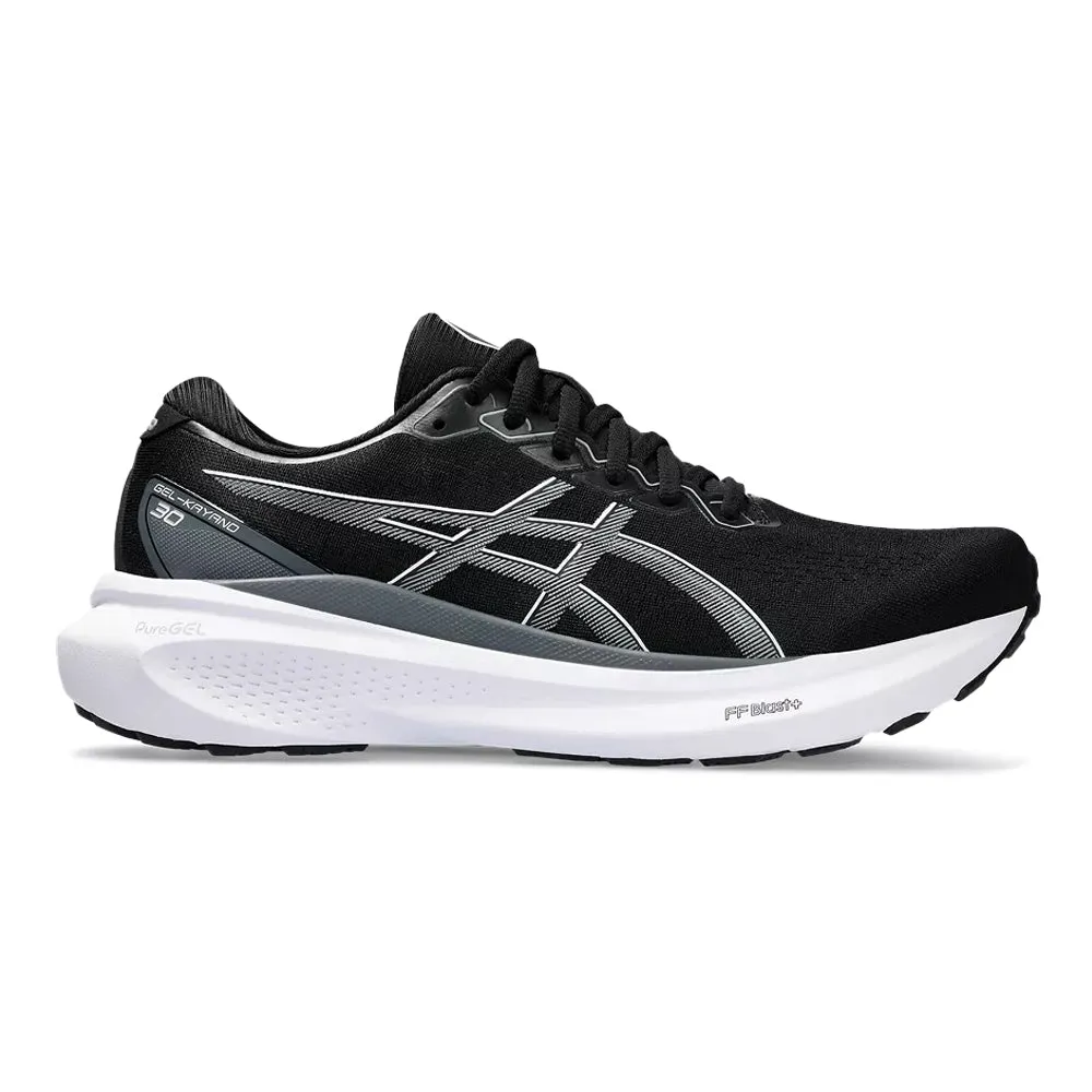 Men's Asics Gel-Kayano 30, Black/Sheet Rock, 13 2E Wide