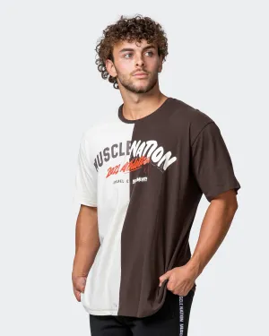 Mens Athletica Oversized Tee - Cocoa / Dew