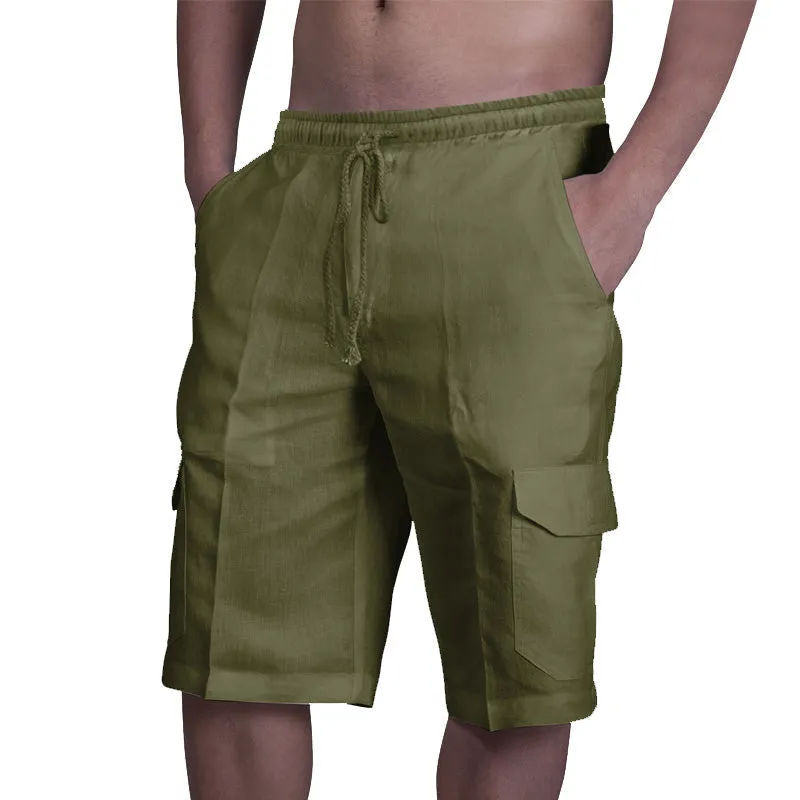 Men's Casual Linen Shorts