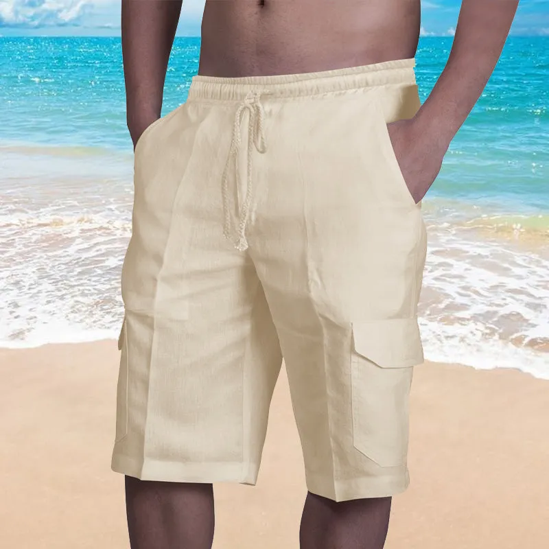 Men's Casual Linen Shorts