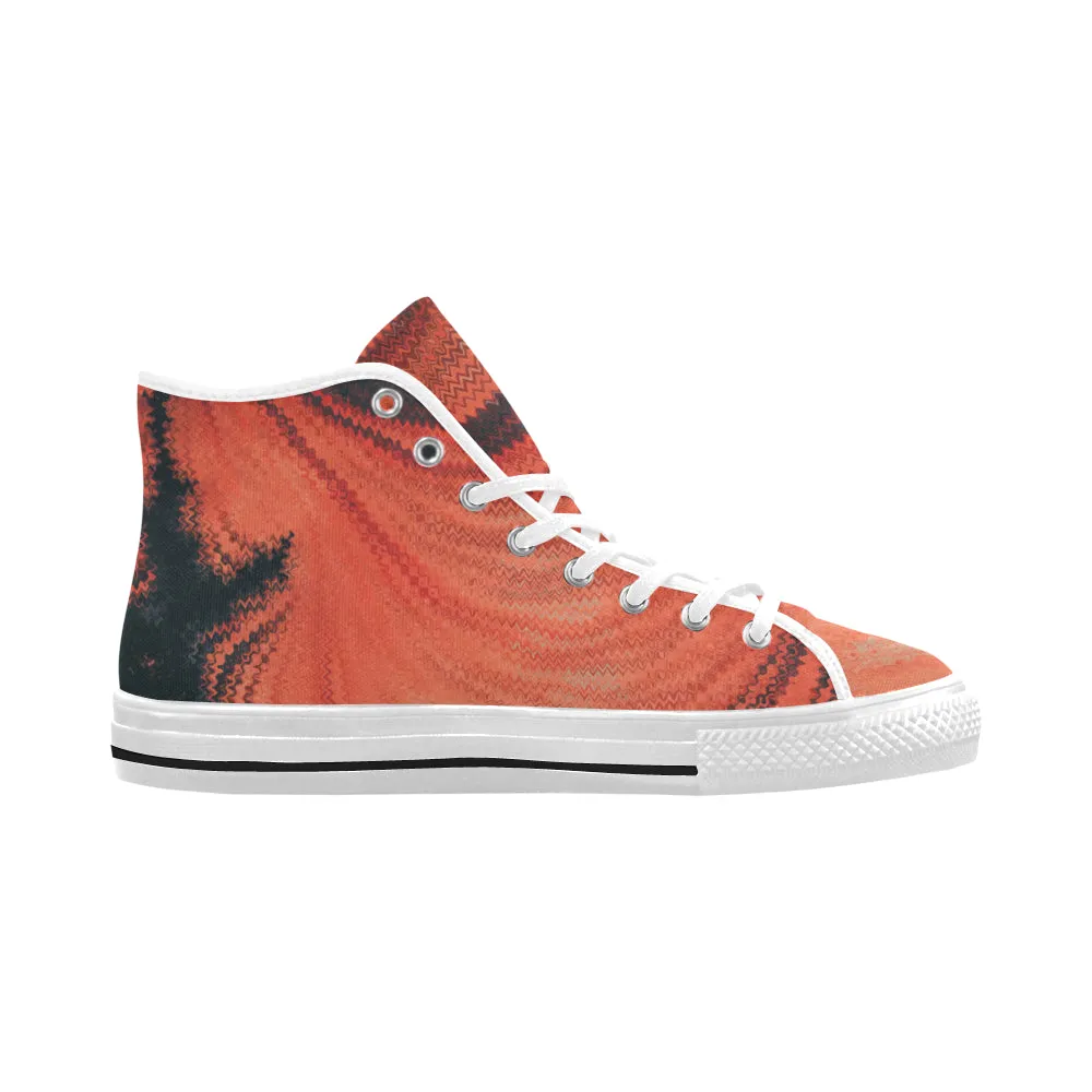 Men's Casual Print Canvas High Top Shoes