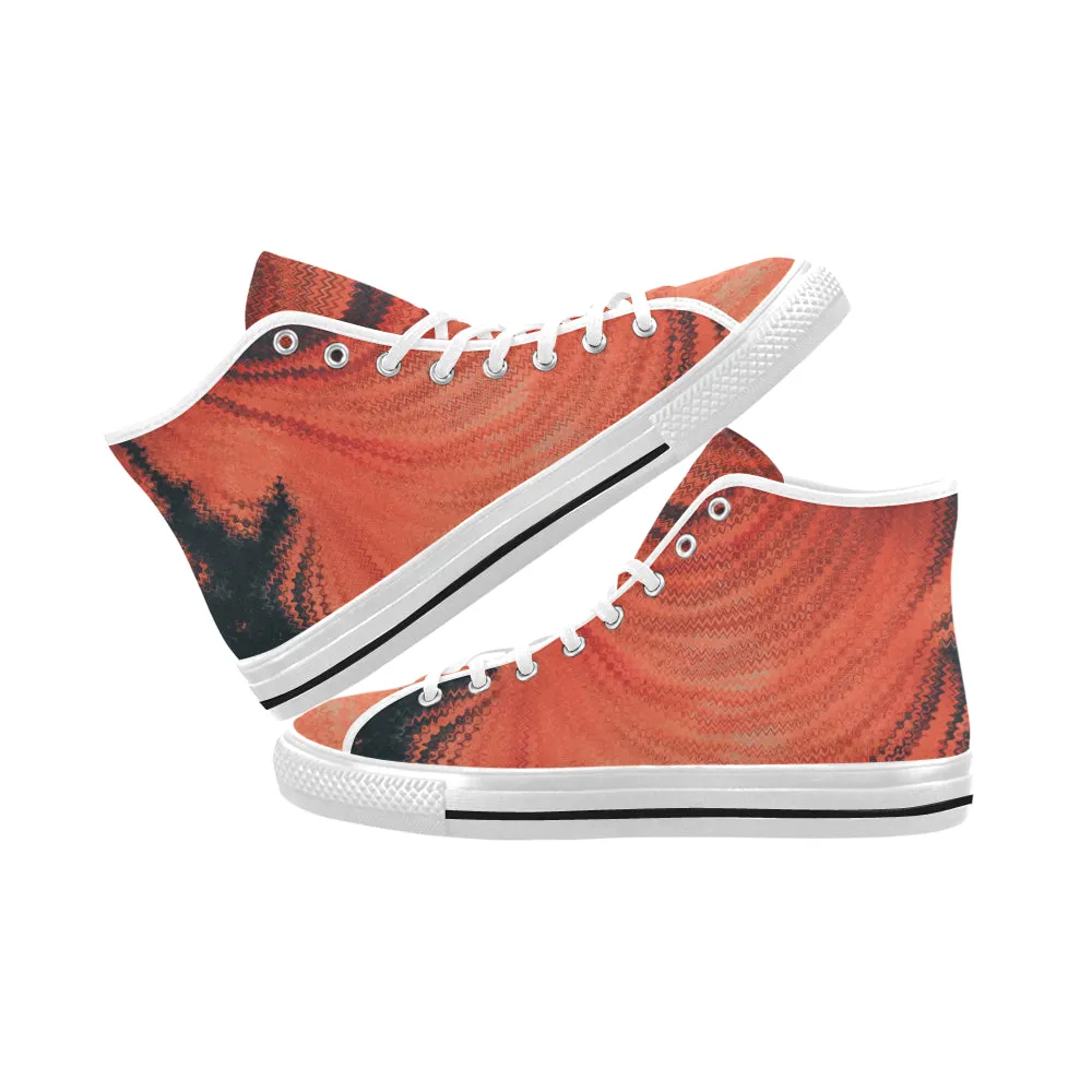 Men's Casual Print Canvas High Top Shoes