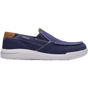 Men's Clarks CS Driftlite Step Navy Combi Synthetic