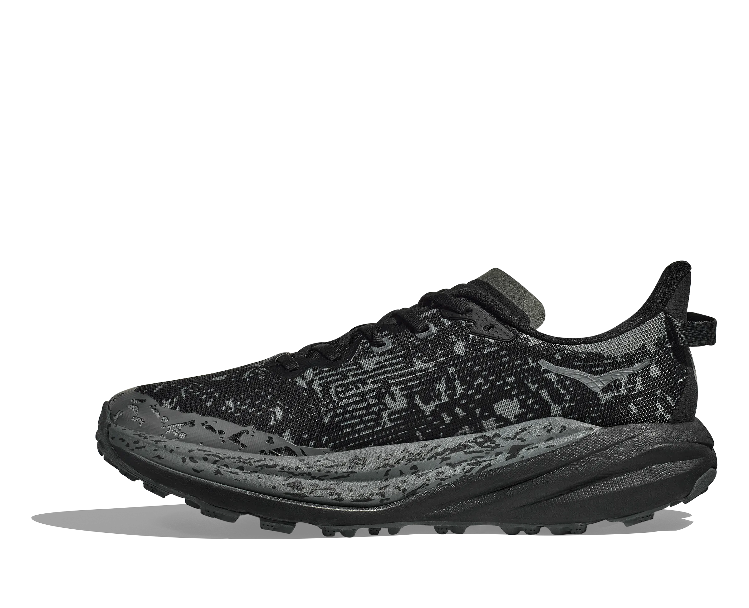 Men's Hoka Speedgoat 6 GTX Color: Black / Outer Orbit