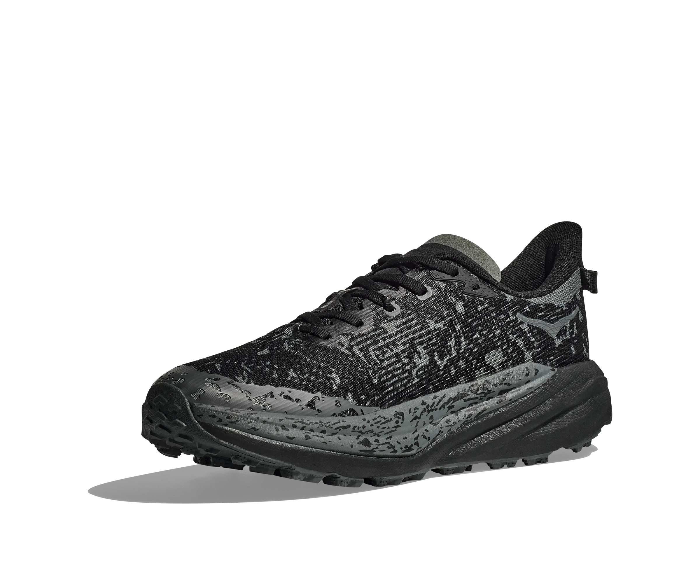 Men's Hoka Speedgoat 6 GTX Color: Black / Outer Orbit