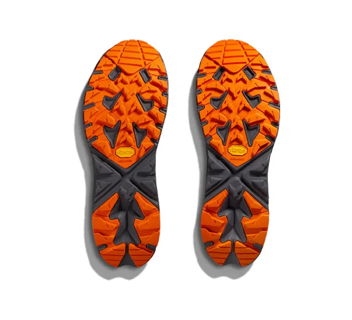 MEN'S HOKA TRAIL CODE GTX | CASTLEROCK / PERMISSION ORANGE