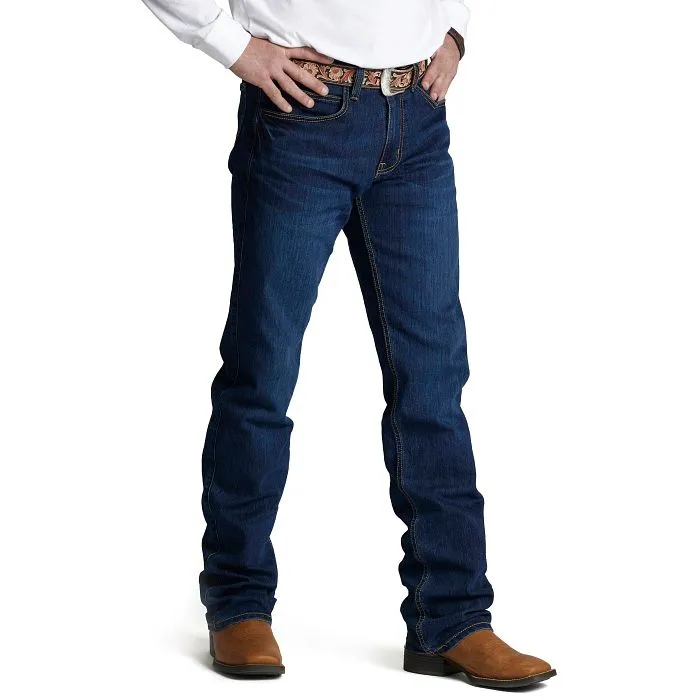 Men's Justin 1879 J9 Relaxed Bootcut Dark Wash Jeans - JT-J91552DW