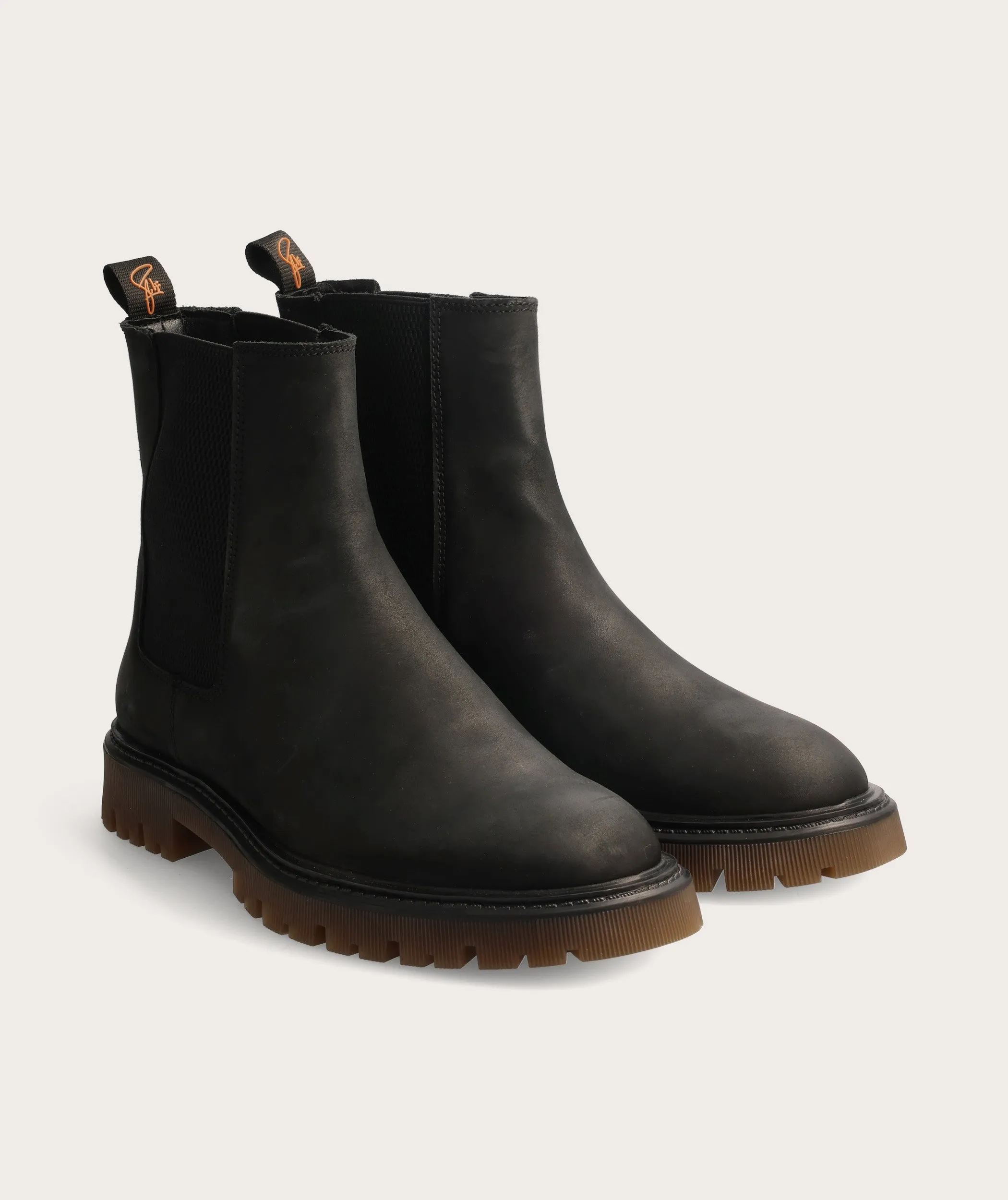 Mens Kolisi Chelsea Boot - Black