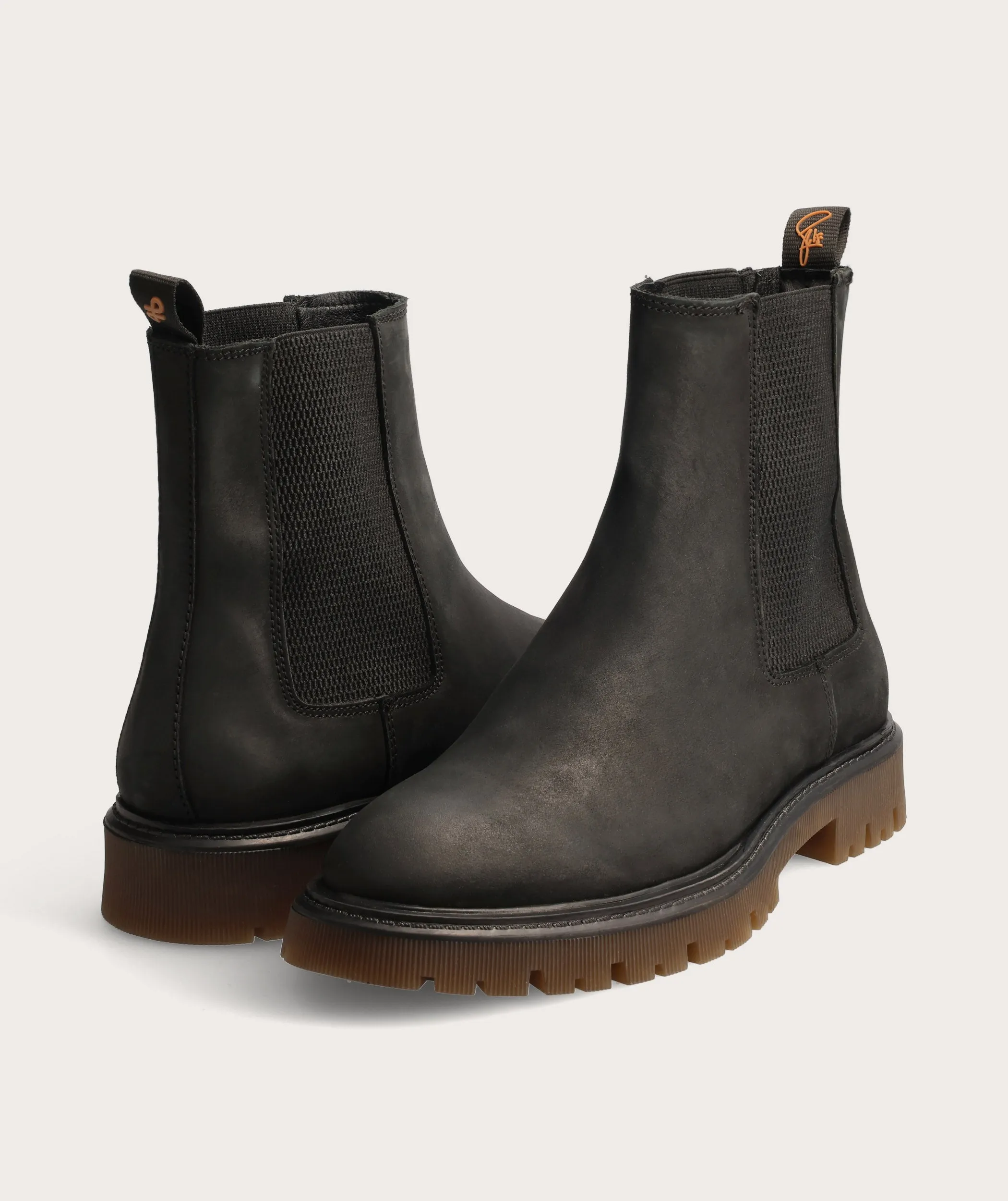 Mens Kolisi Chelsea Boot - Black