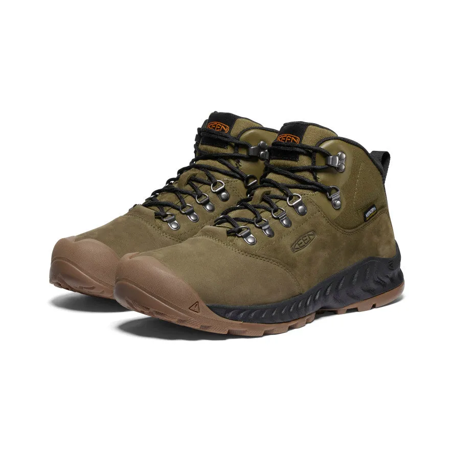 Men's NXIS Explorer Waterproof Boot  |  Dark Olive/Black