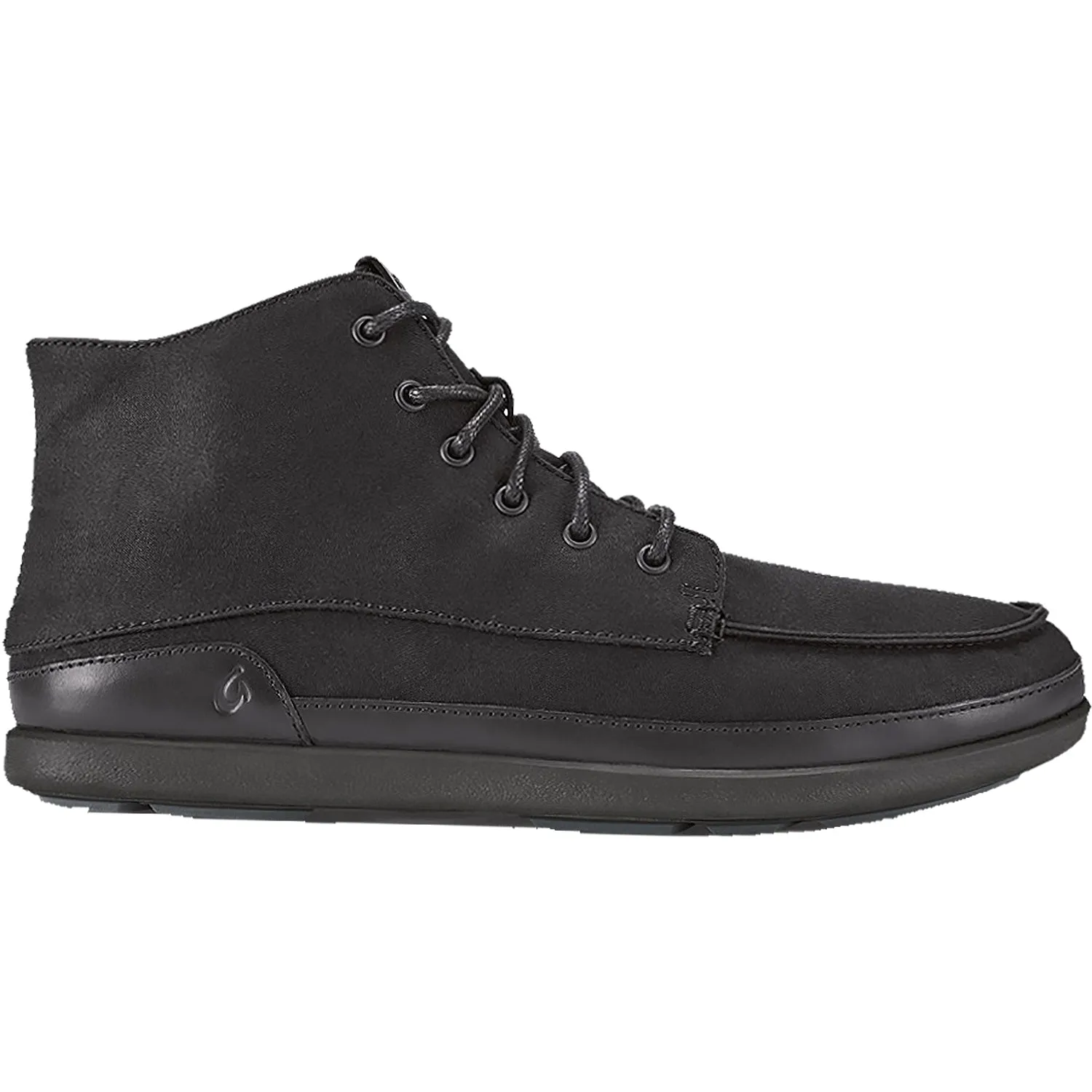 Men's OluKai Nalukai Kapa Boot Black Canvas