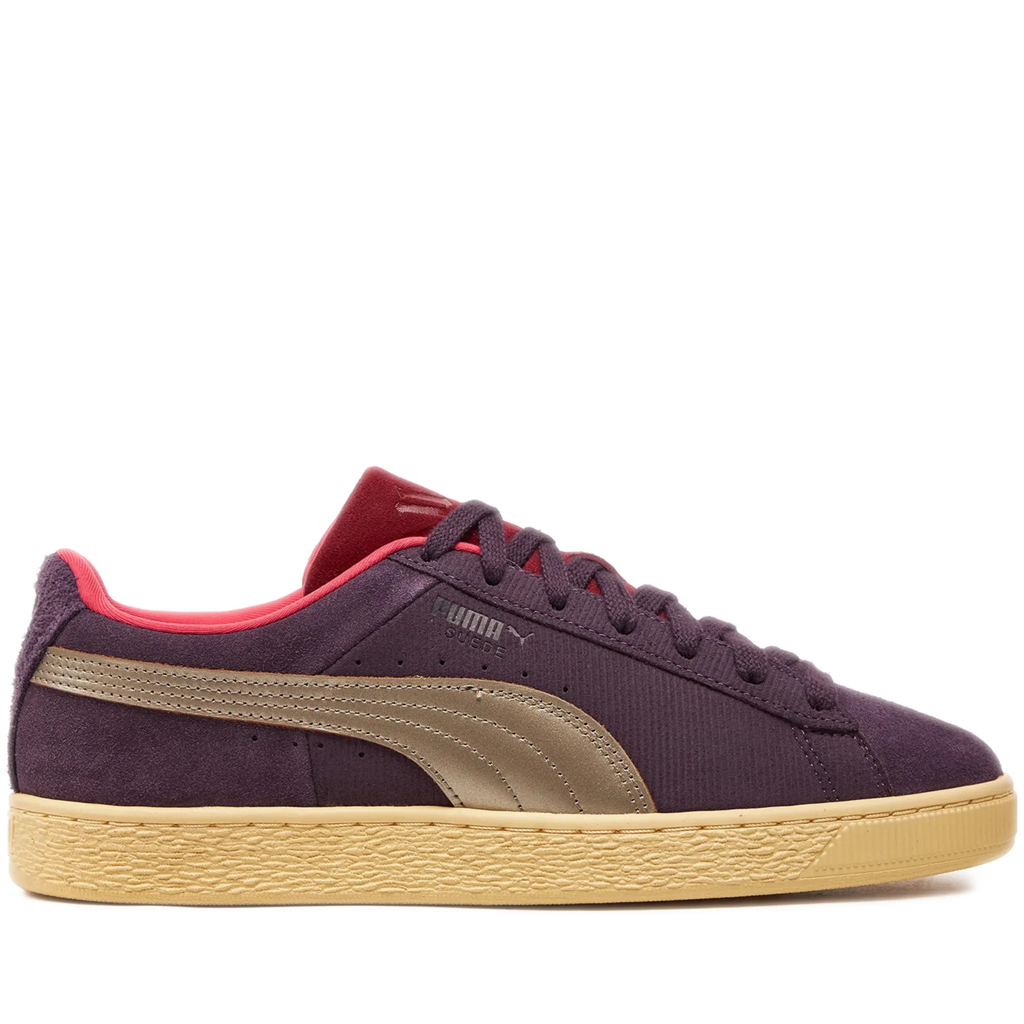 Men's Puma Suede Play Paris - Midnight Plum/ Chamomile