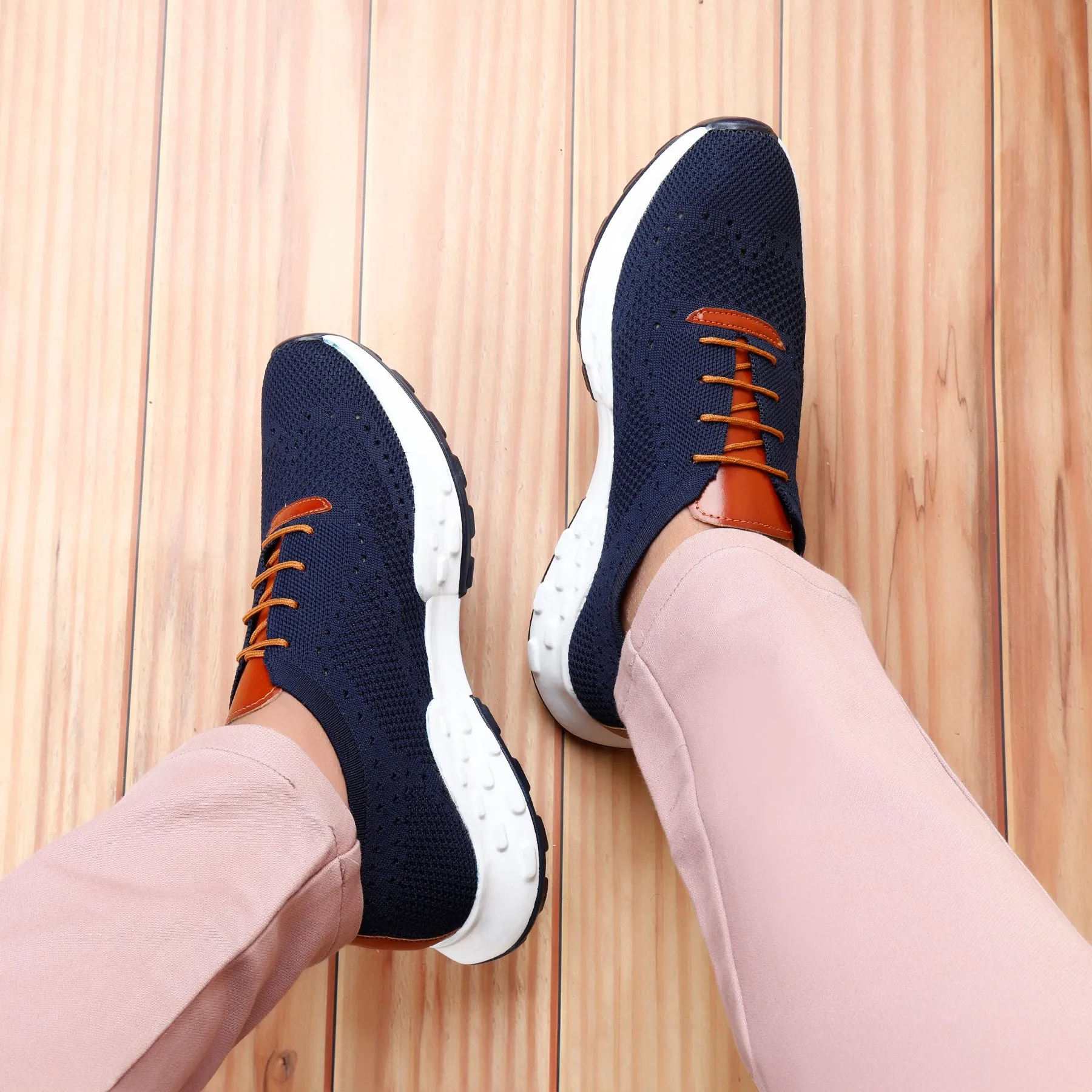 Men's Stylish Casual Brogue Lace-Up Shoes