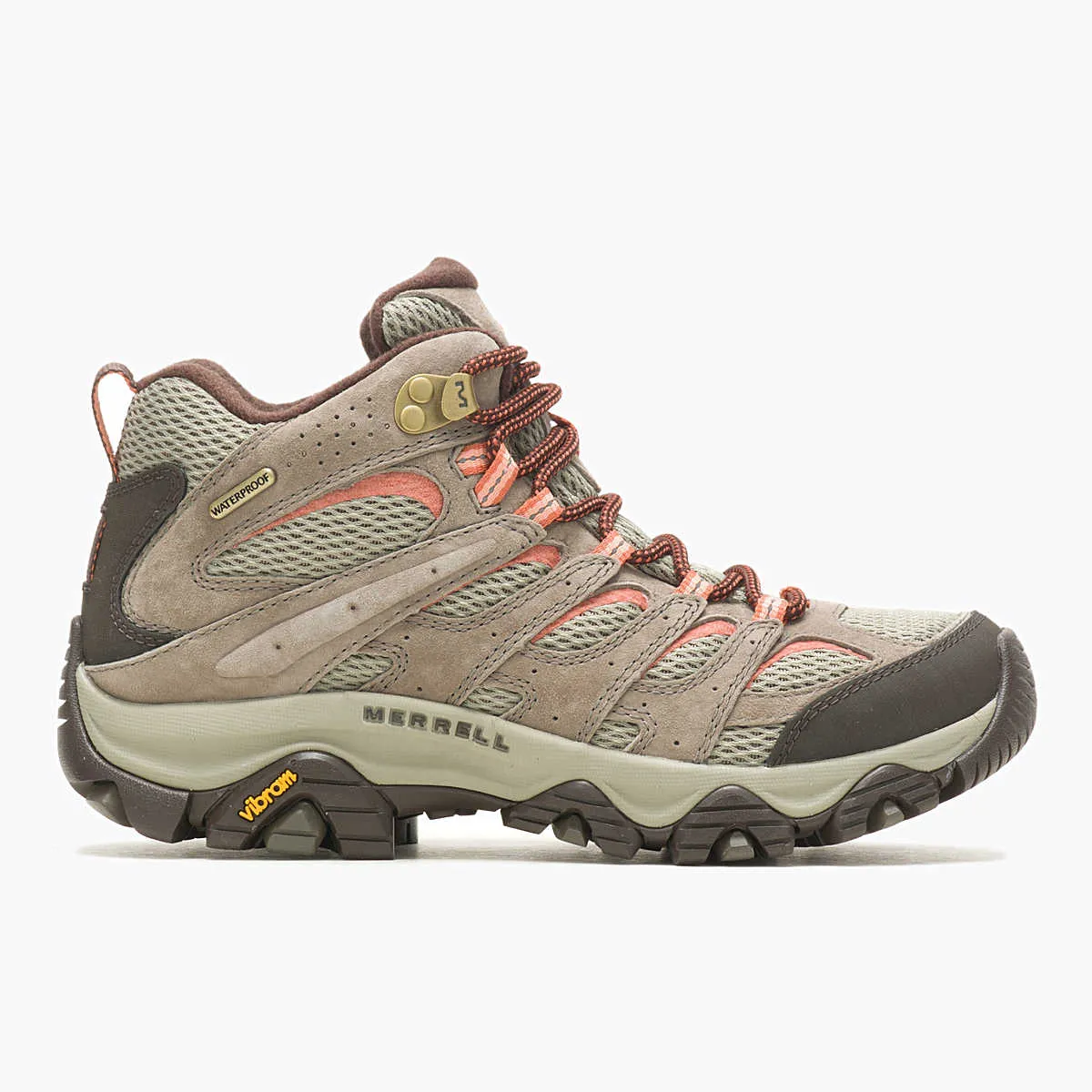 Merrell Women's Moab 3 Mid WP Bungee Cord