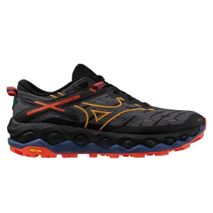 Mizuno Wave Mujin 10 Mens | Black/apricot/spicy Orange