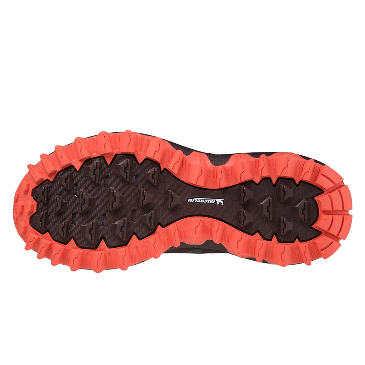 Mizuno Wave Mujin 8 Womens | Lcoral/obsidian/fudge