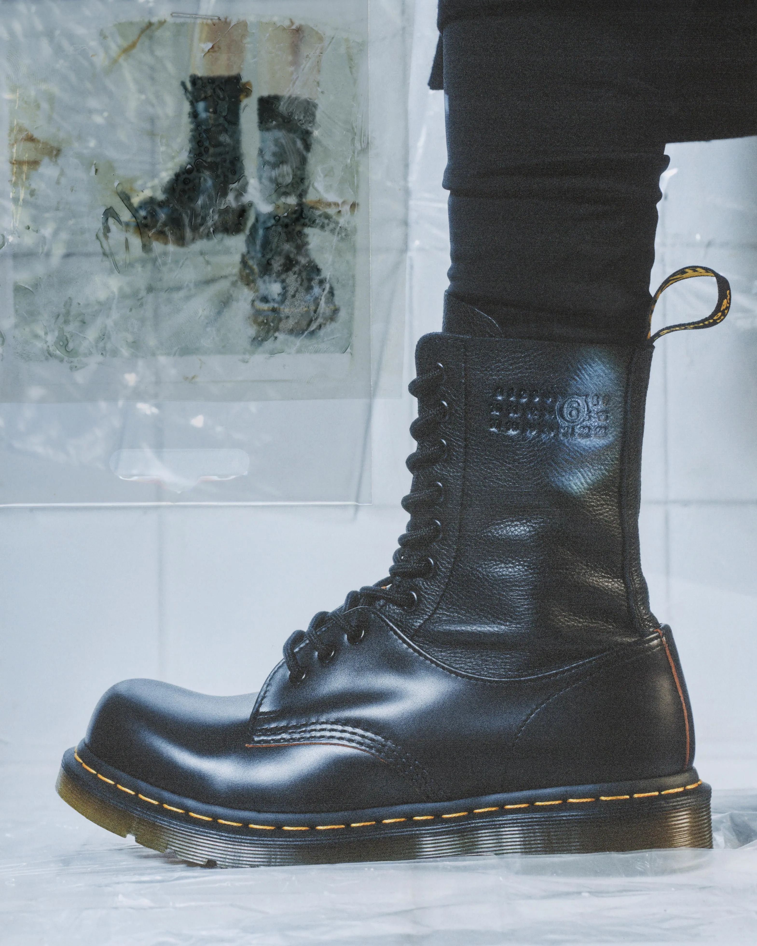 MM6 1490 / 1461 Leather Boots