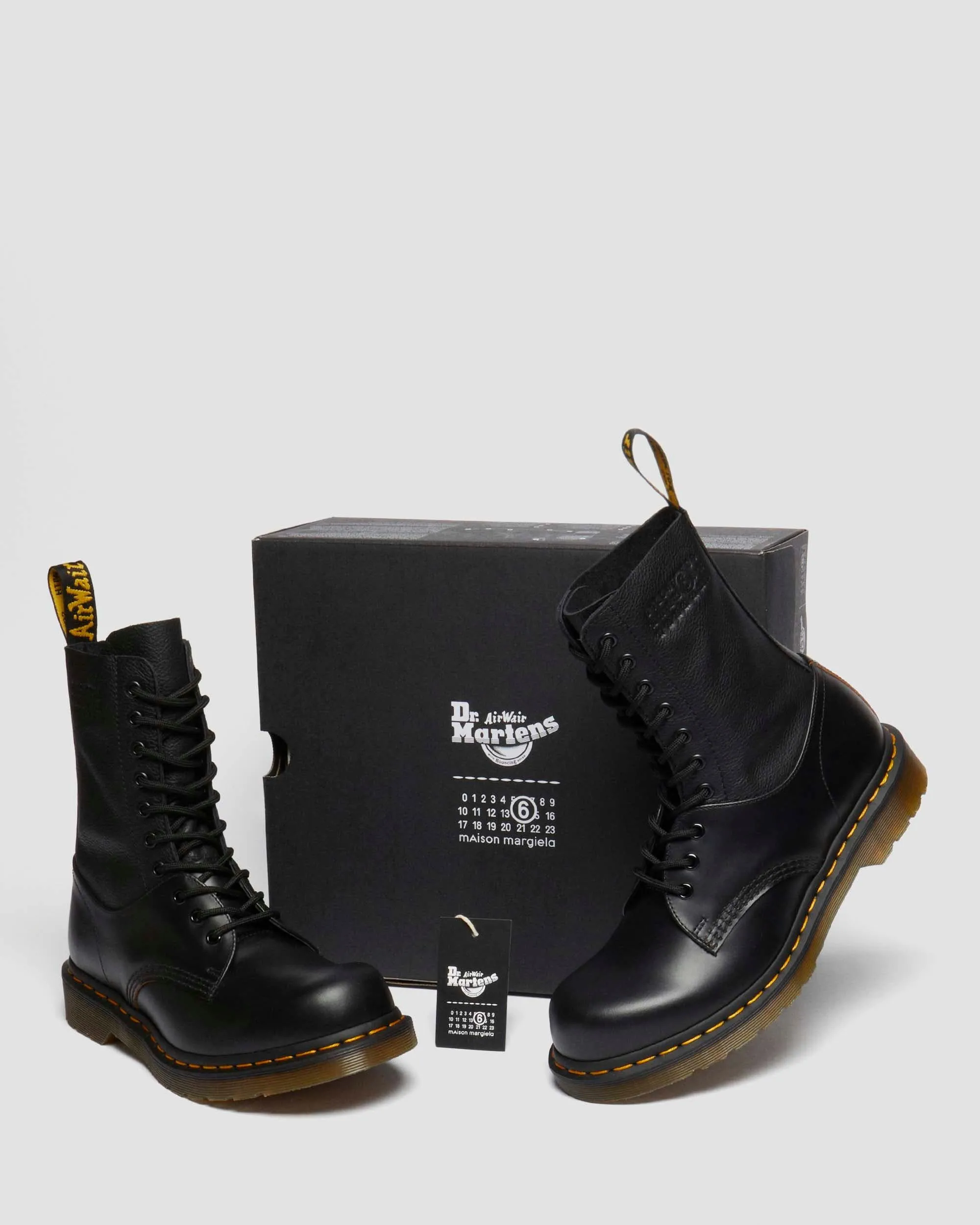 MM6 1490 / 1461 Leather Boots