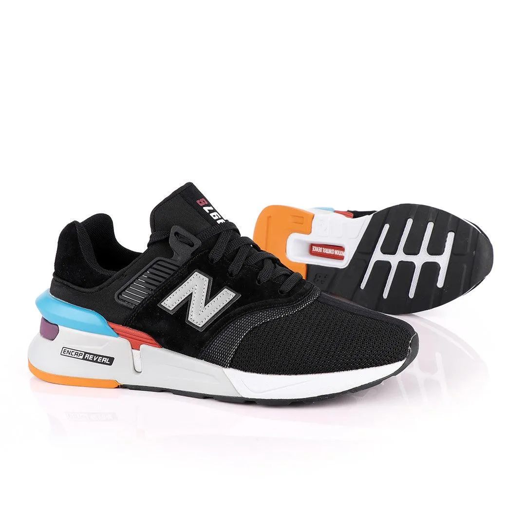 NB Encap Reveal Black Men Running Sneakers