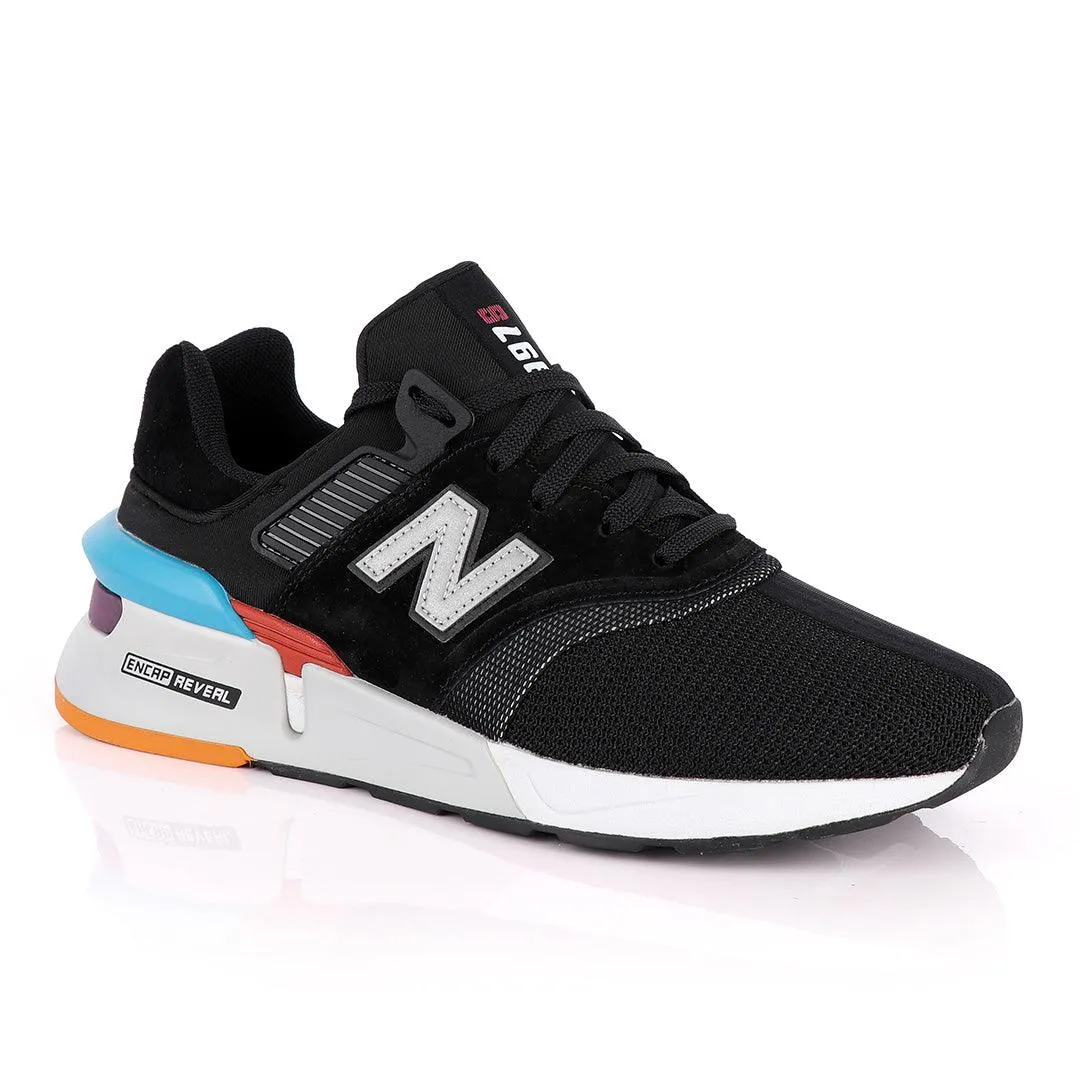 NB Encap Reveal Black Men Running Sneakers