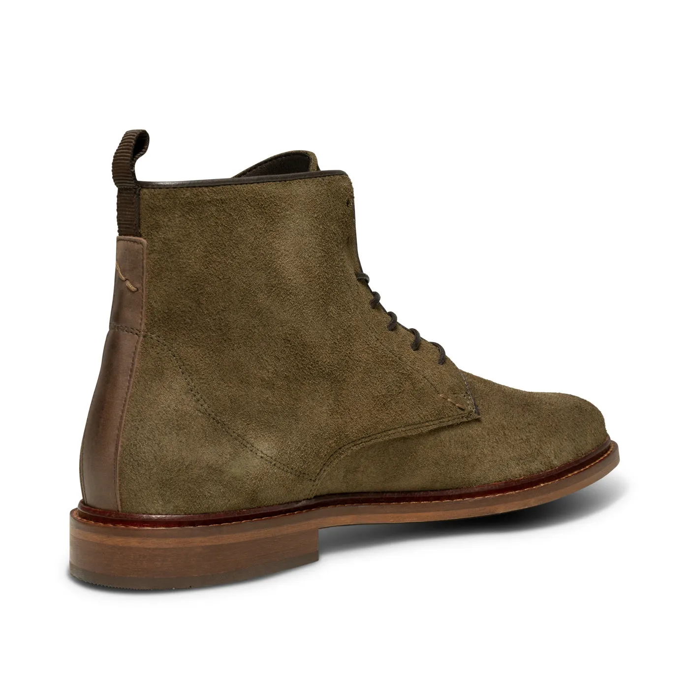 Ned Boot Waxed Suede - KHAKI